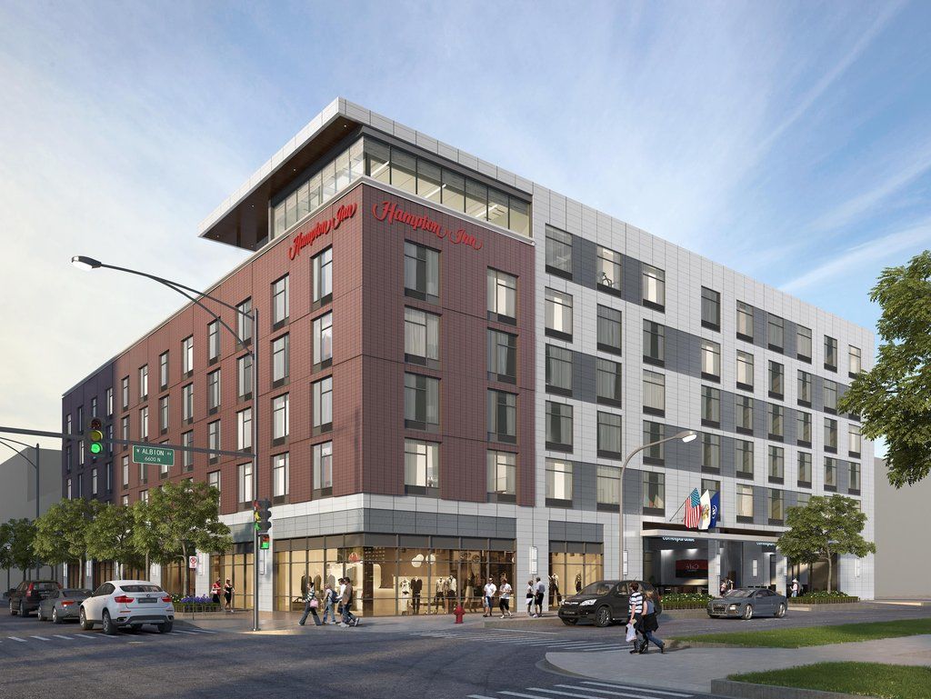 Hampton Inn Chicago North-Loyola Station, Il Exteriör bild